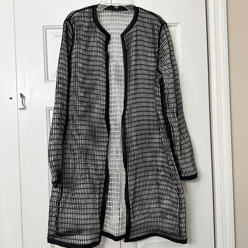 Elie Tahari | Long cardigan jacket